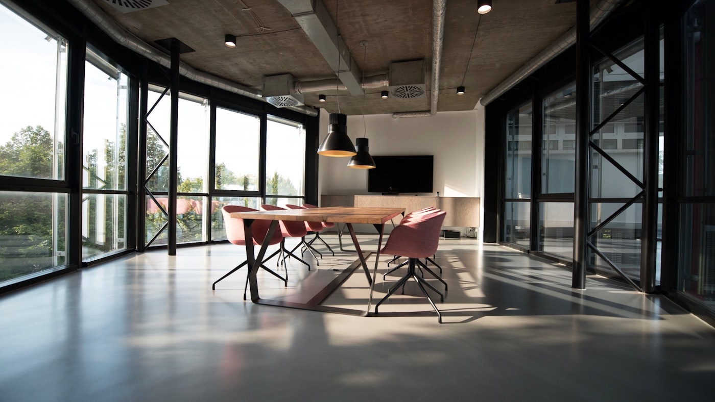 Inside the studio