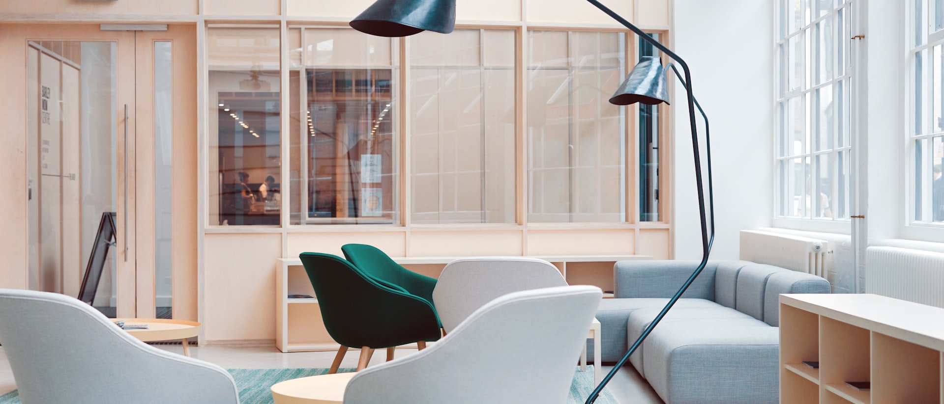 Meeting table seen from above